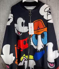 Blouson mit Strasssteinen