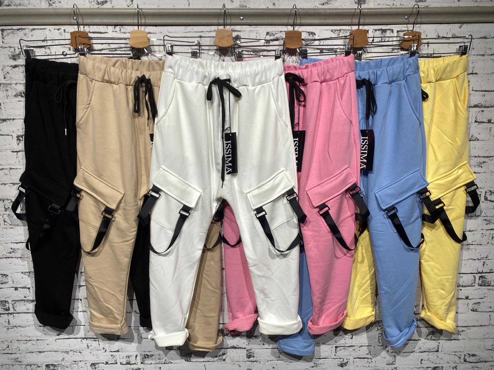 Coole Baggy mit Taschen und Bändern